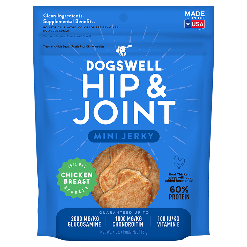 Hip & Joint Jerky Treats, Beef – Dogswell